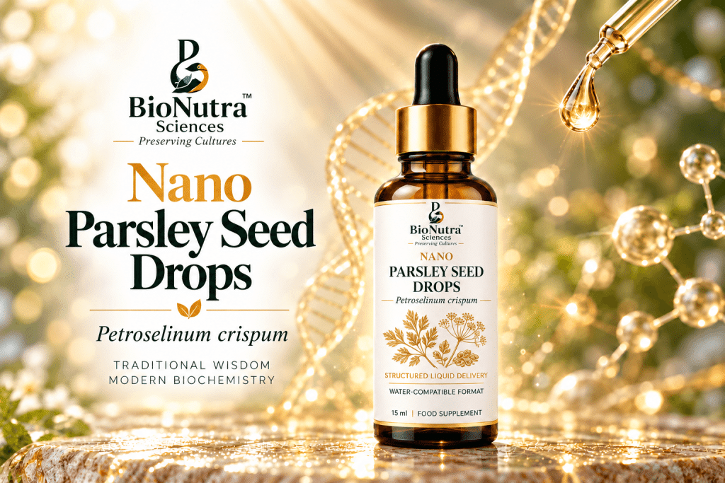BioNutra Nano Parsley Seed Drops bottle image