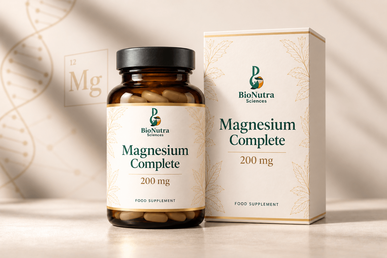 Magnesium complete 200mg monocarton image