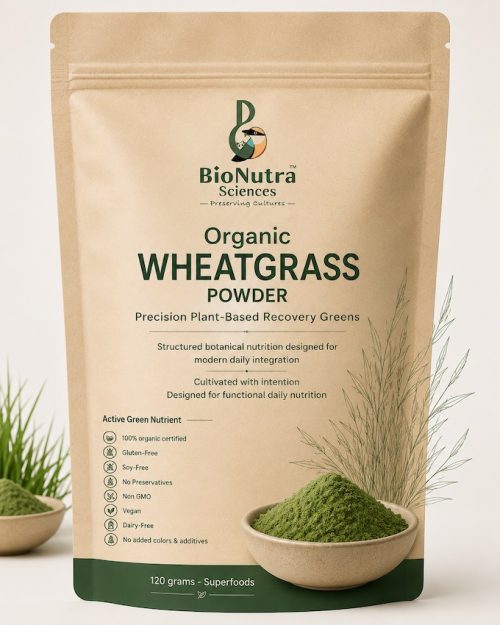 Organic Young Wheatgrass Powder | chlorophyll system