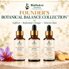 Ivory botanical labels for three herbal bottles-image