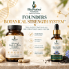 BioNutra Sciences Founders Botanical Strength System with Garlic & Allicin Complex and Nano Black Cumin Seed Drops