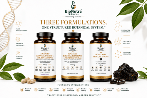 Three Formulations | One Structured Botanical System™
